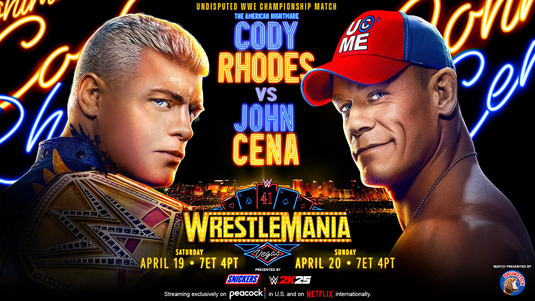 WWE Wrestlemania Movie Poster