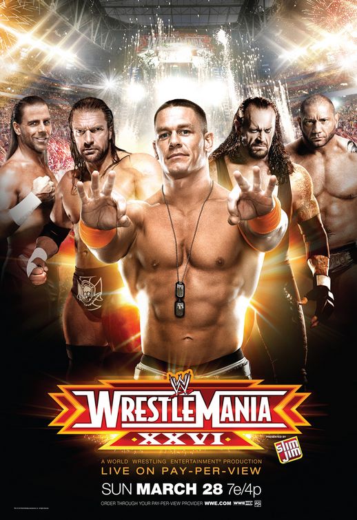 wrestlemania 10 poster