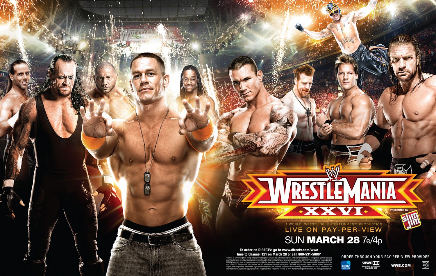 Extra Large TV Poster Image for WWE Wrestlemania (#4 of 16)