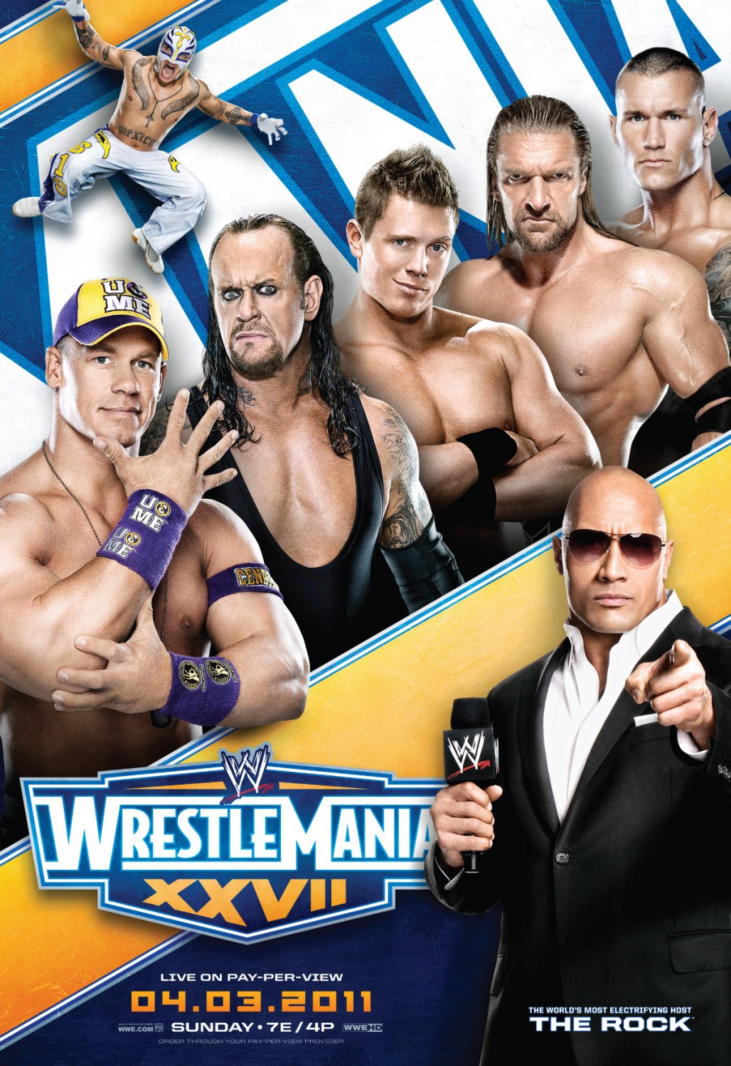 Extra Large TV Poster Image for WWE Wrestlemania (#6 of 18)