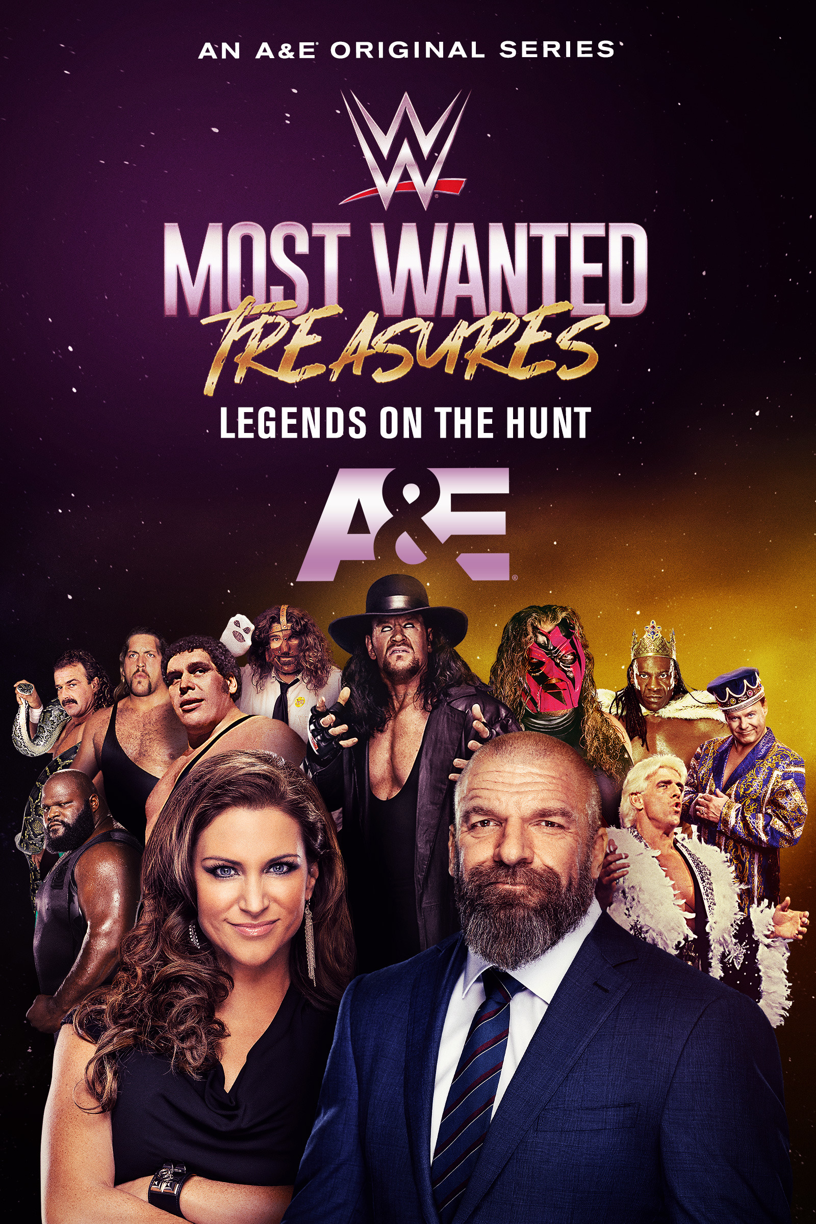 Mega Sized TV Poster Image for WWE's Most Wanted Treasures 