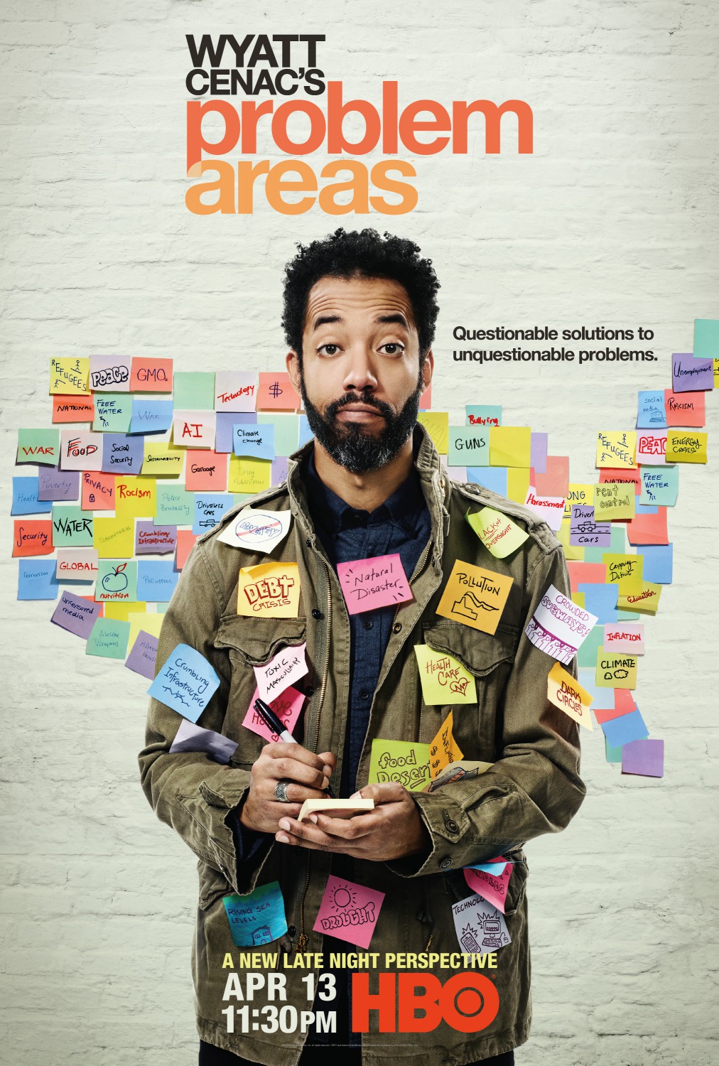 Extra Large TV Poster Image for Wyatt Cenac's Problem Areas 