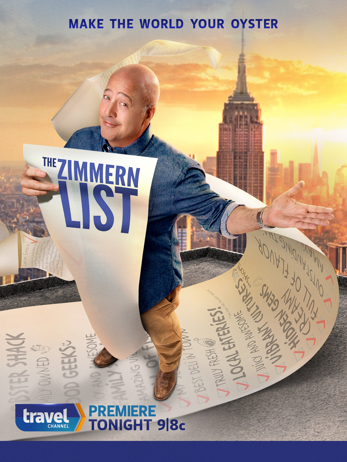 Extra Large TV Poster Image for The Zimmern List (#1 of 2)