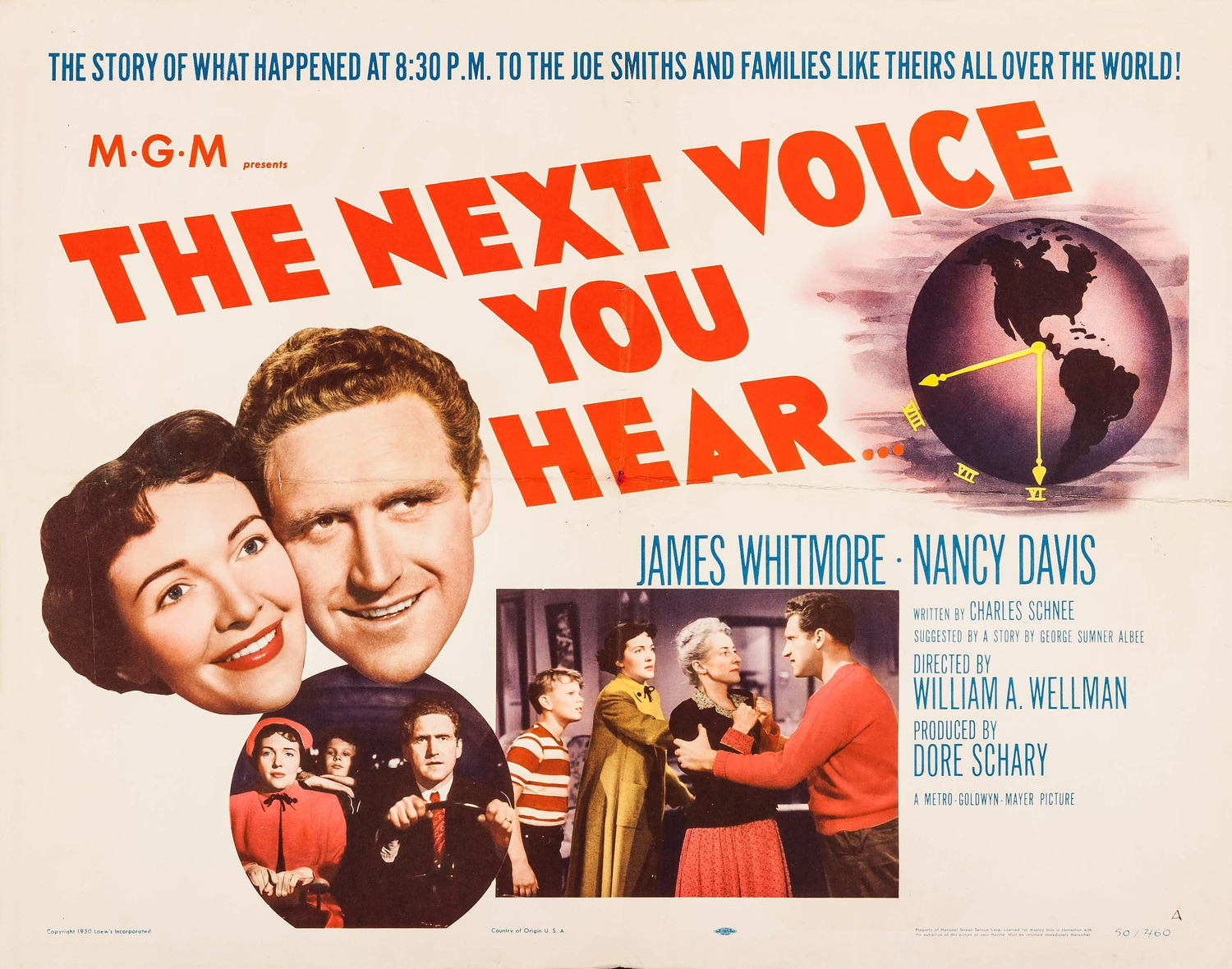 Extra Large Movie Poster Image for The Next Voice You Hear... (#3 of 3)