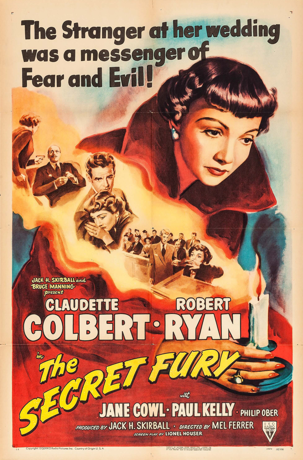 Extra Large Movie Poster Image for The Secret Fury (#1 of 2)