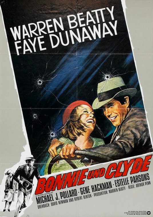 Bonnie and Clyde Movie Poster (#4 of 7) - IMP Awards