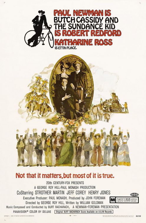 Butch Cassidy And The Sundance Kid Movie Poster – Reproduction, USA Made