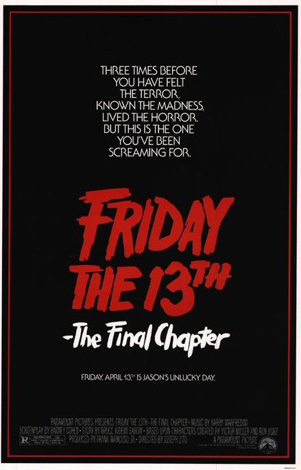 Friday the 13th: The Final Chapter Movie Poster