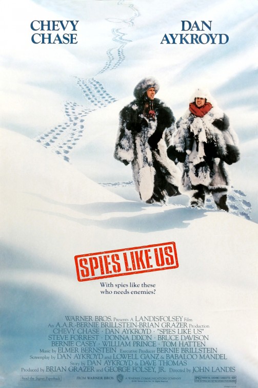 Spies Like Us poster courtesy of IMPAwards.com