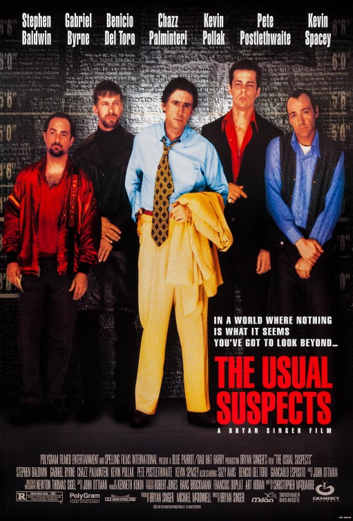 The Usual Suspects poster courtesy IMPawards.com