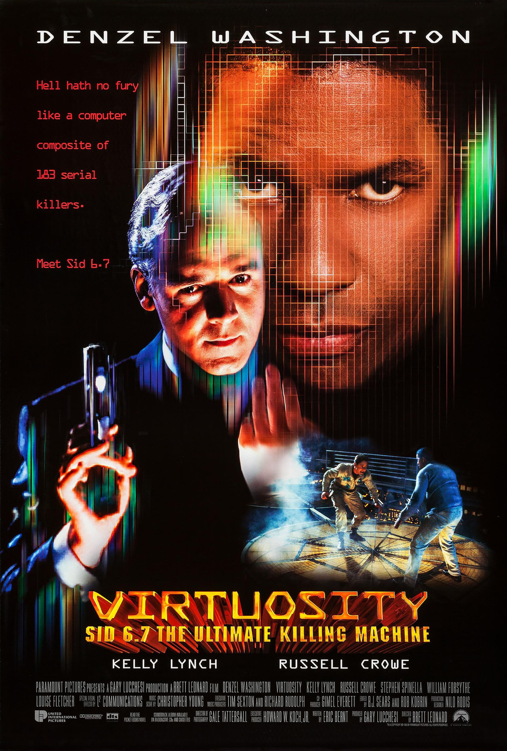 Extra Large Movie Poster Image for Virtuosity (#1 of 2)