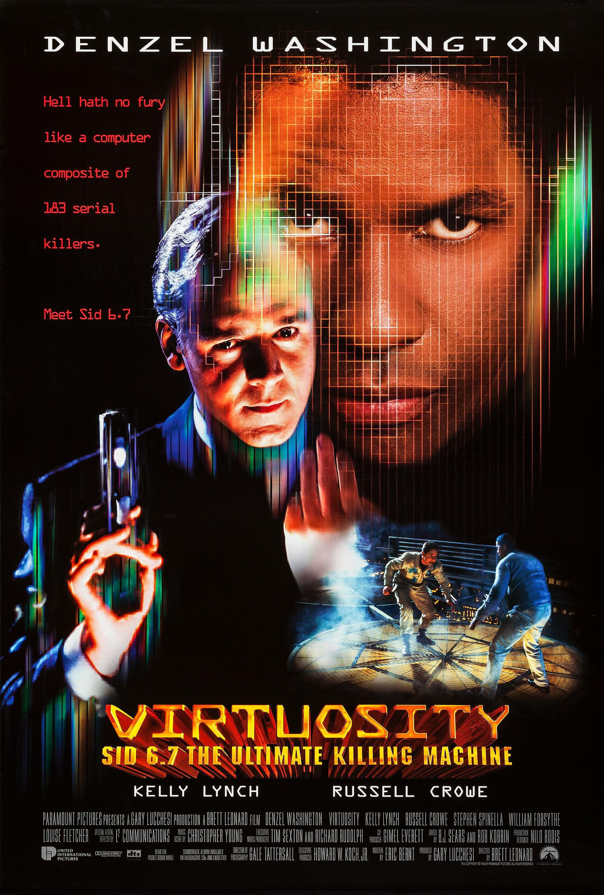 Mega Sized Movie Poster Image for Virtuosity (#1 of 2)