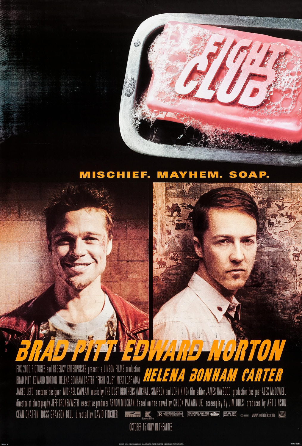 Fight Club Movie Poster (#4 of 5) - IMP Awards