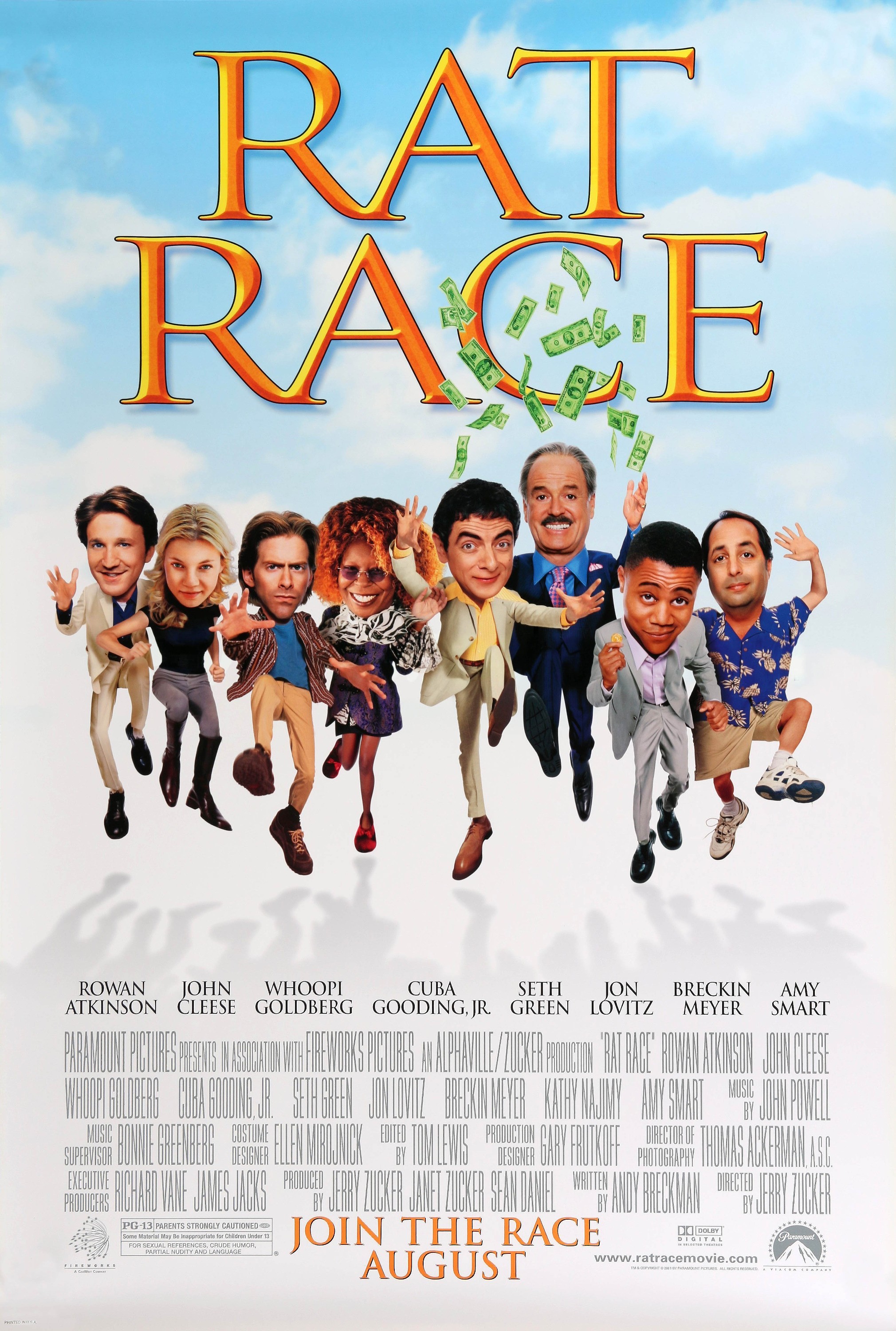 Mega Sized Movie Poster Image for Rat Race (#1 of 3)