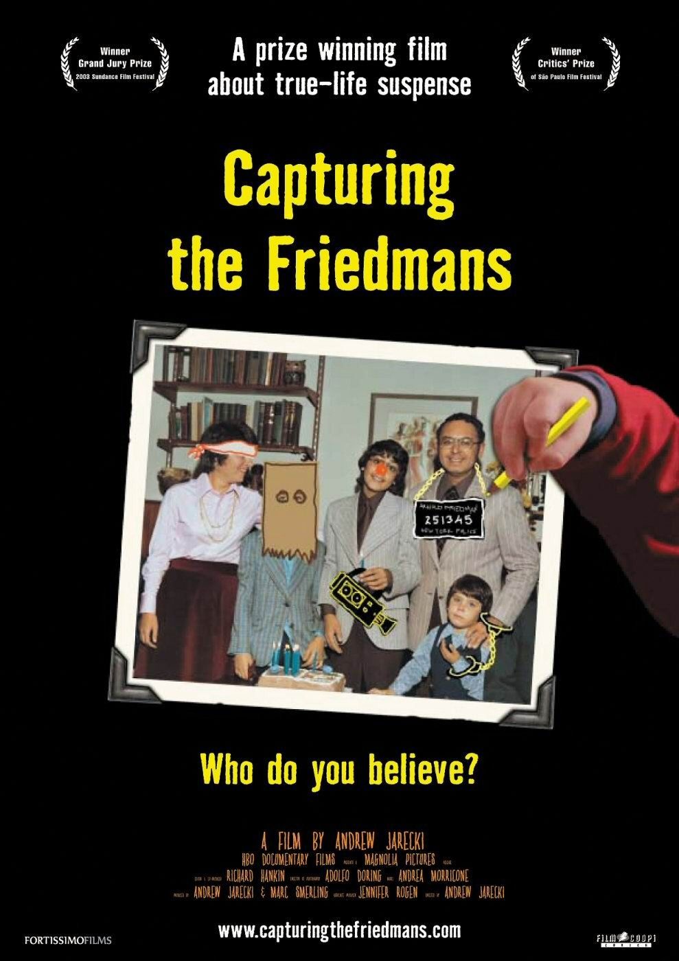 Extra Large Movie Poster Image for Capturing the Friedmans