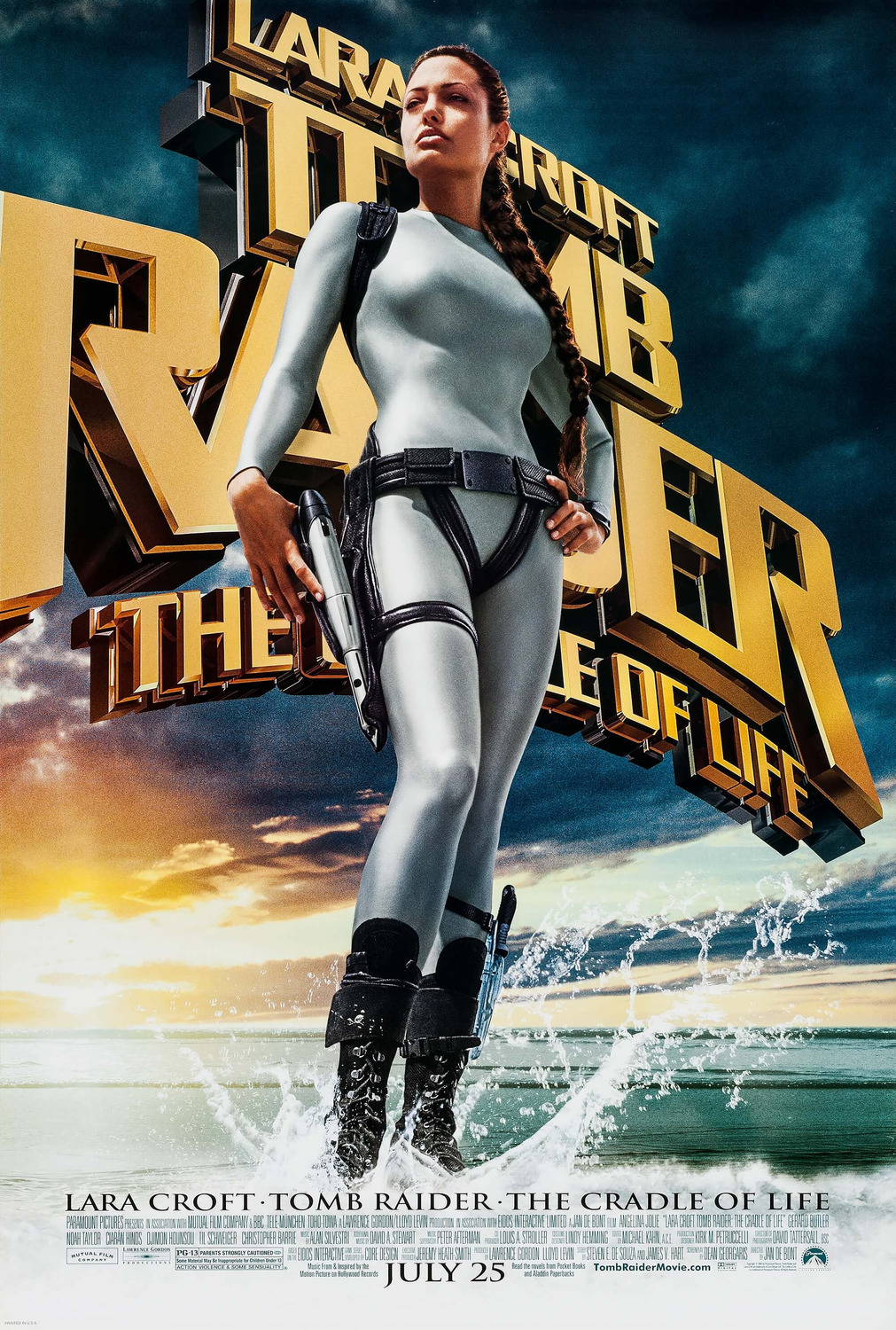 Extra Large Movie Poster Image for Lara Croft Tomb Raider: The Cradle of Life (#1 of 3)