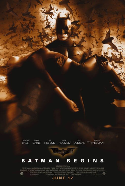 Batman Begins Movie Poster (#7 of 14) - IMP Awards