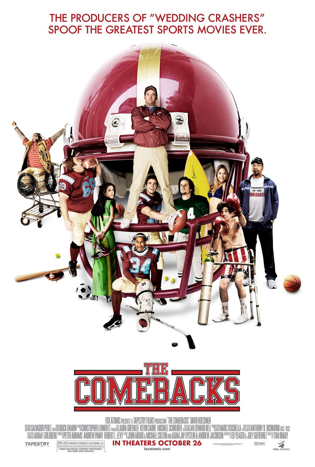 The Comebacks (#2 of 2): Extra Large Movie Poster Image - IMP Awards