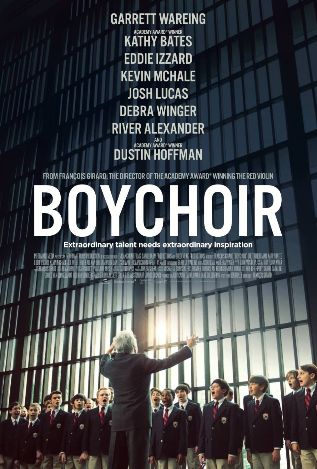 Extra Large Movie Poster Image for Boychoir (#1 of 3)