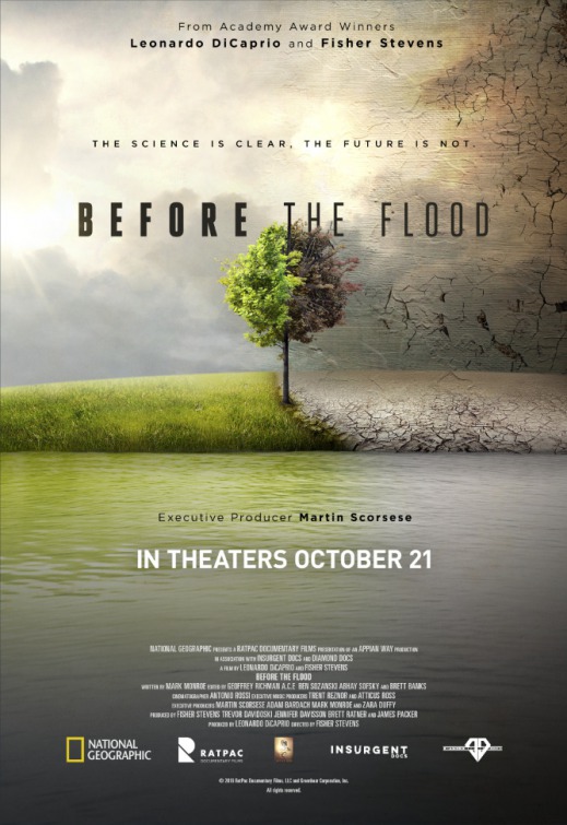 Image result for before the flood movie poster