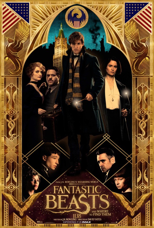 Image result for fantastic beasts movie poster