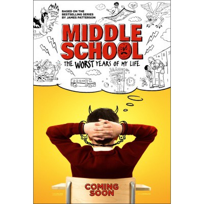 Middle School: The Worst Years of My Life Movie Poster - Internet Movie ...