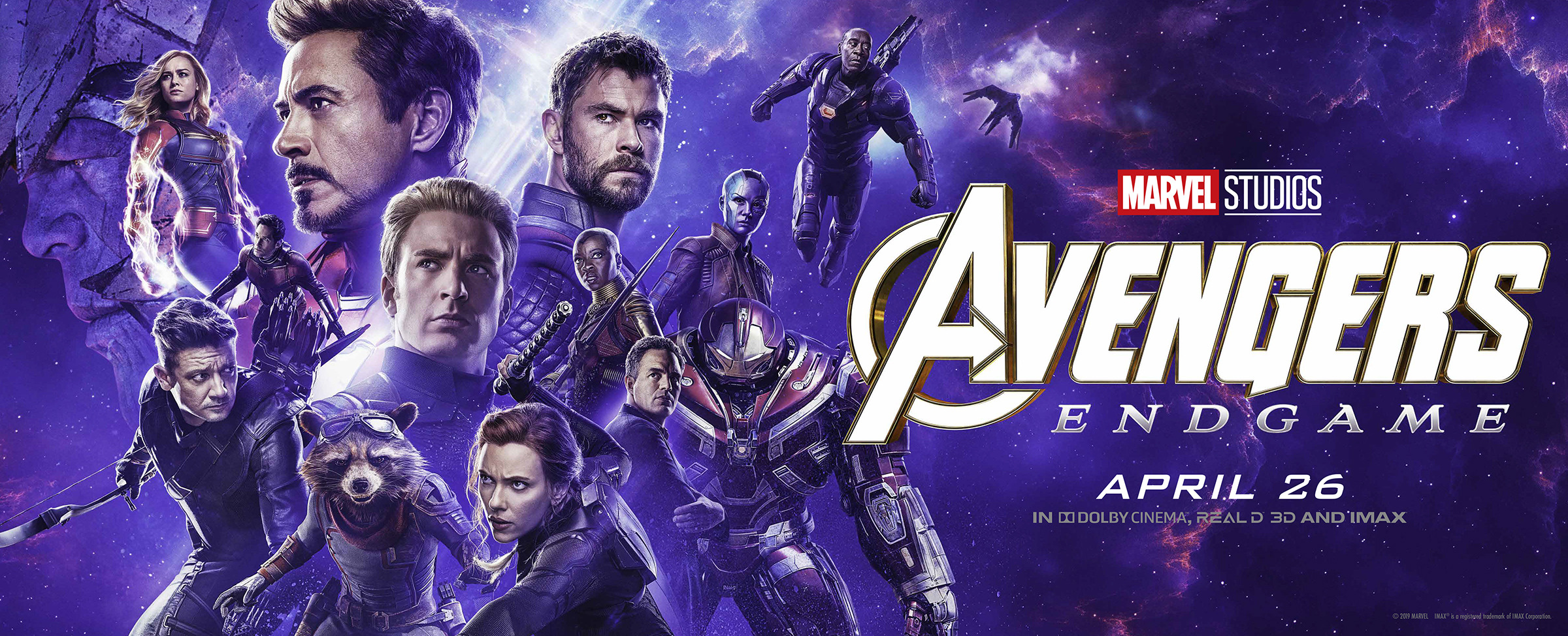 Mega Sized Movie Poster Image for Avengers: Endgame (#3 of 62)