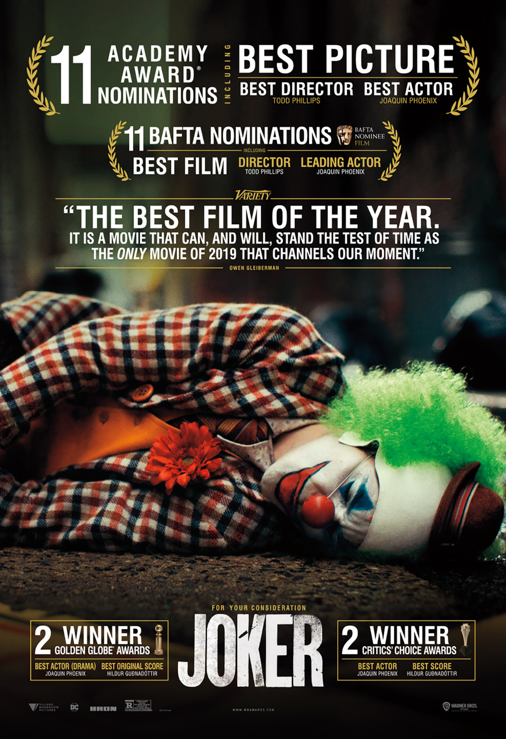 Joker Film Poster – Tulisan