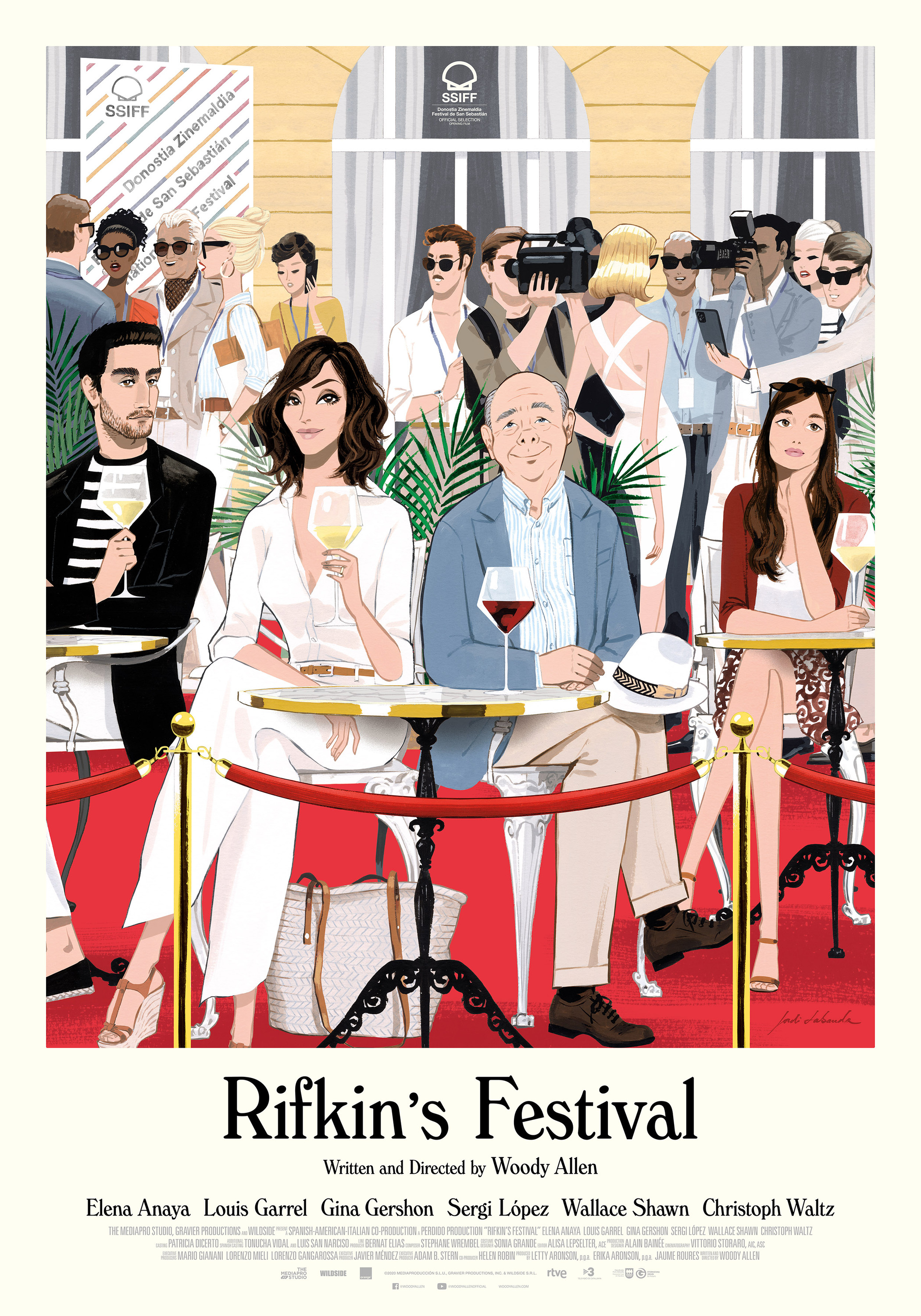 Mega Sized Movie Poster Image for Rifkin's Festival 