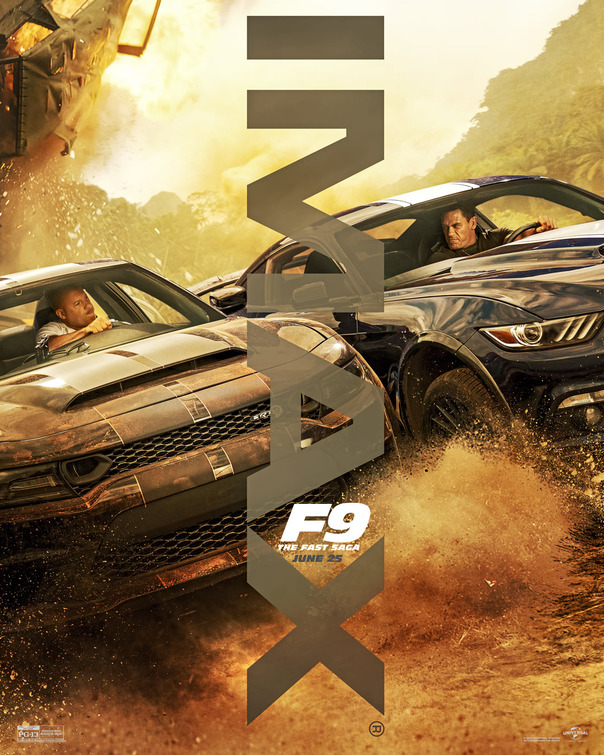 Fast And Furious 9 Movie Poster - F9 - Vin Diesel - 11x17 - Reproduction