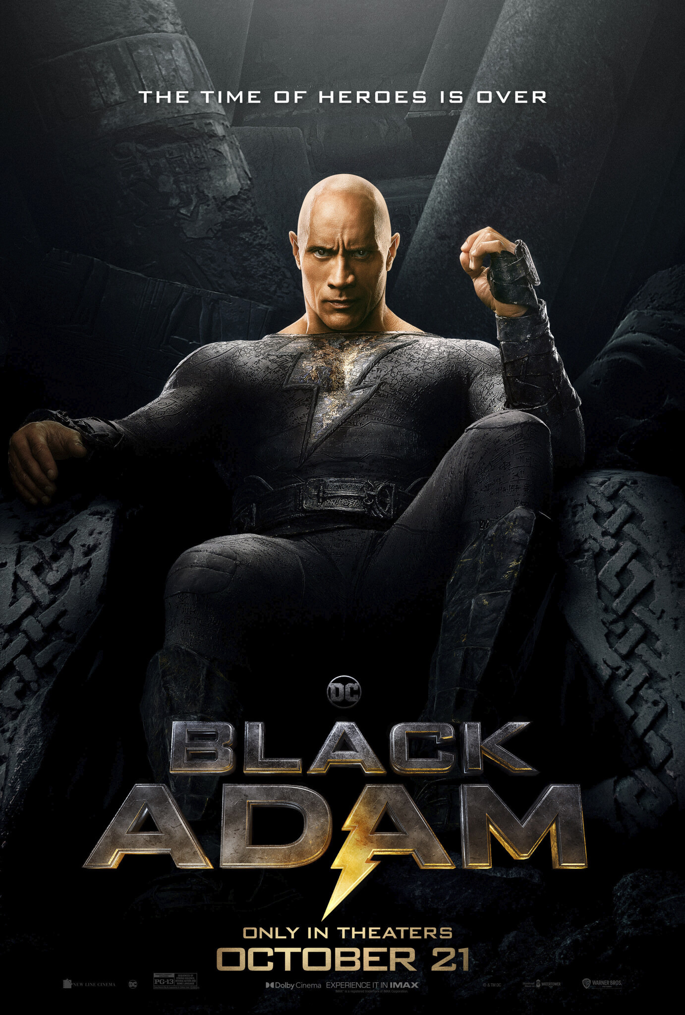 Mega Sized Movie Poster Image for Black Adam (#10 of 13)
