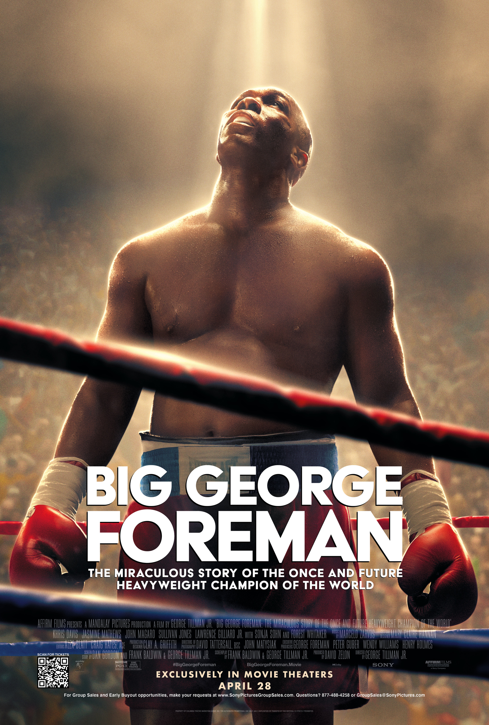 Mega Sized Movie Poster Image for Big George Foreman 