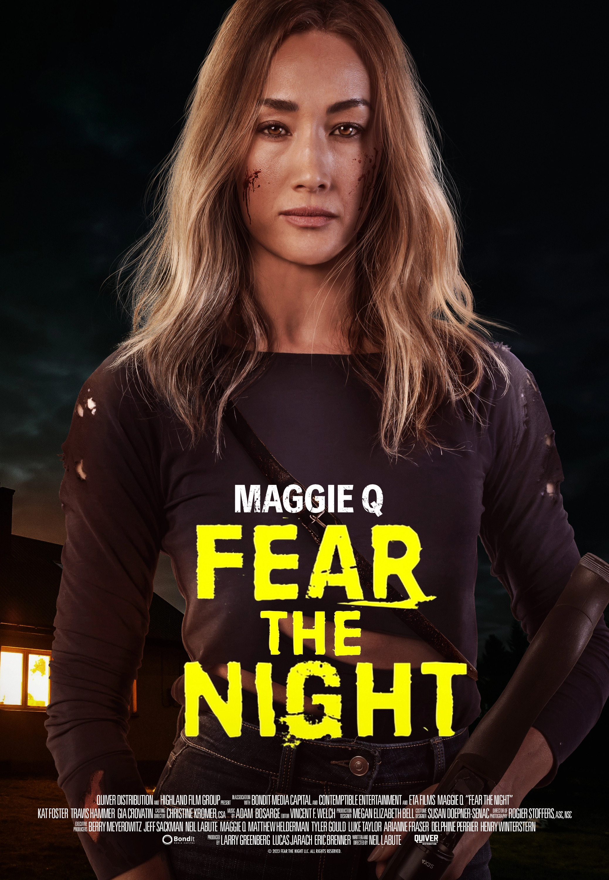 Mega Sized Movie Poster Image for Fear the Night 