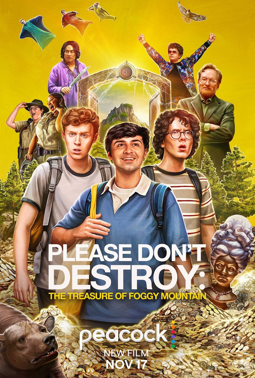 Extra Large Movie Poster Image for Please Don't Destroy: The Treasure of Foggy Mountain (#1 of 2)