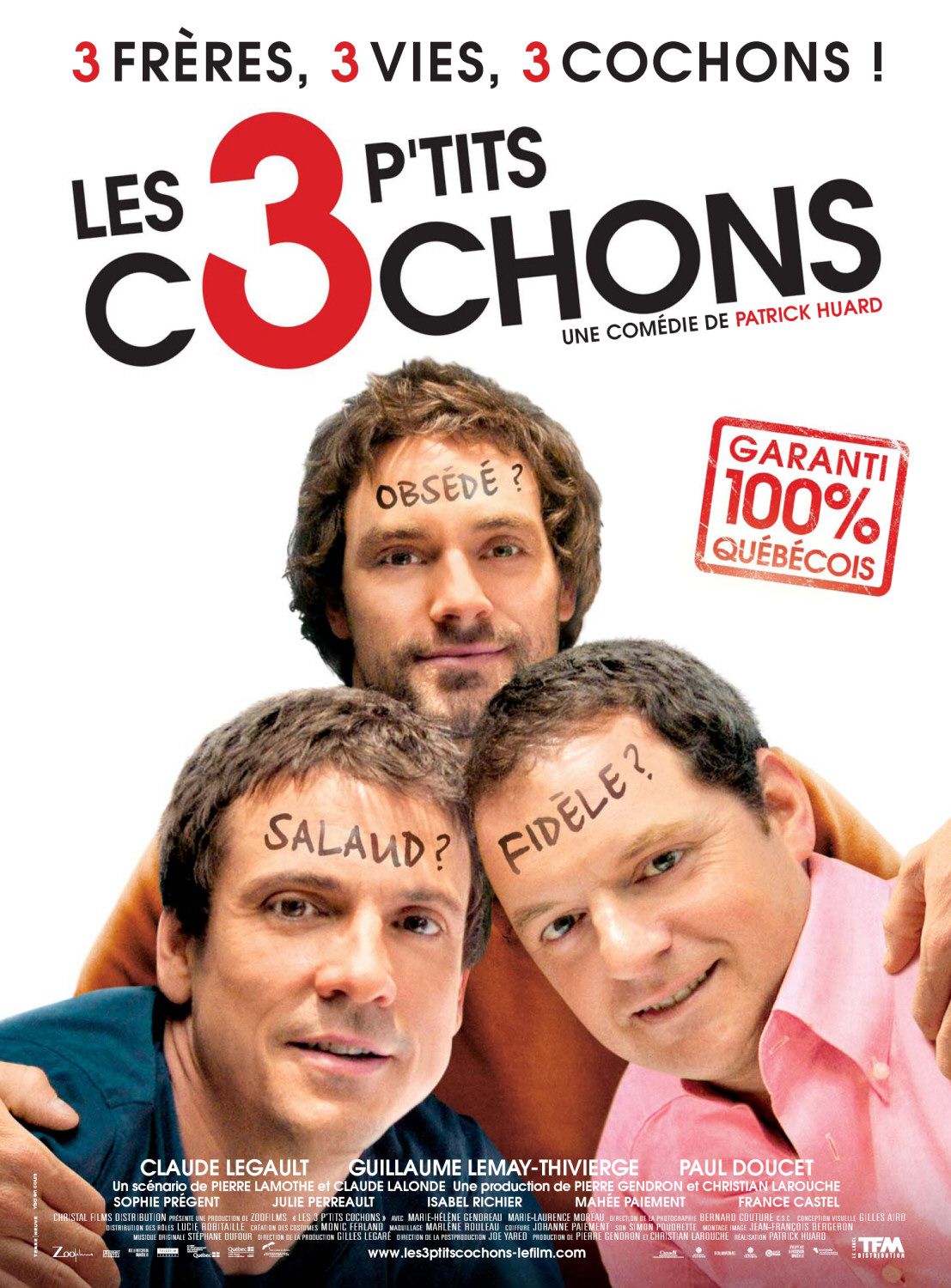 3 p'tits cochons, Les (#2 of 2): Extra Large Movie Poster Image - IMP ...