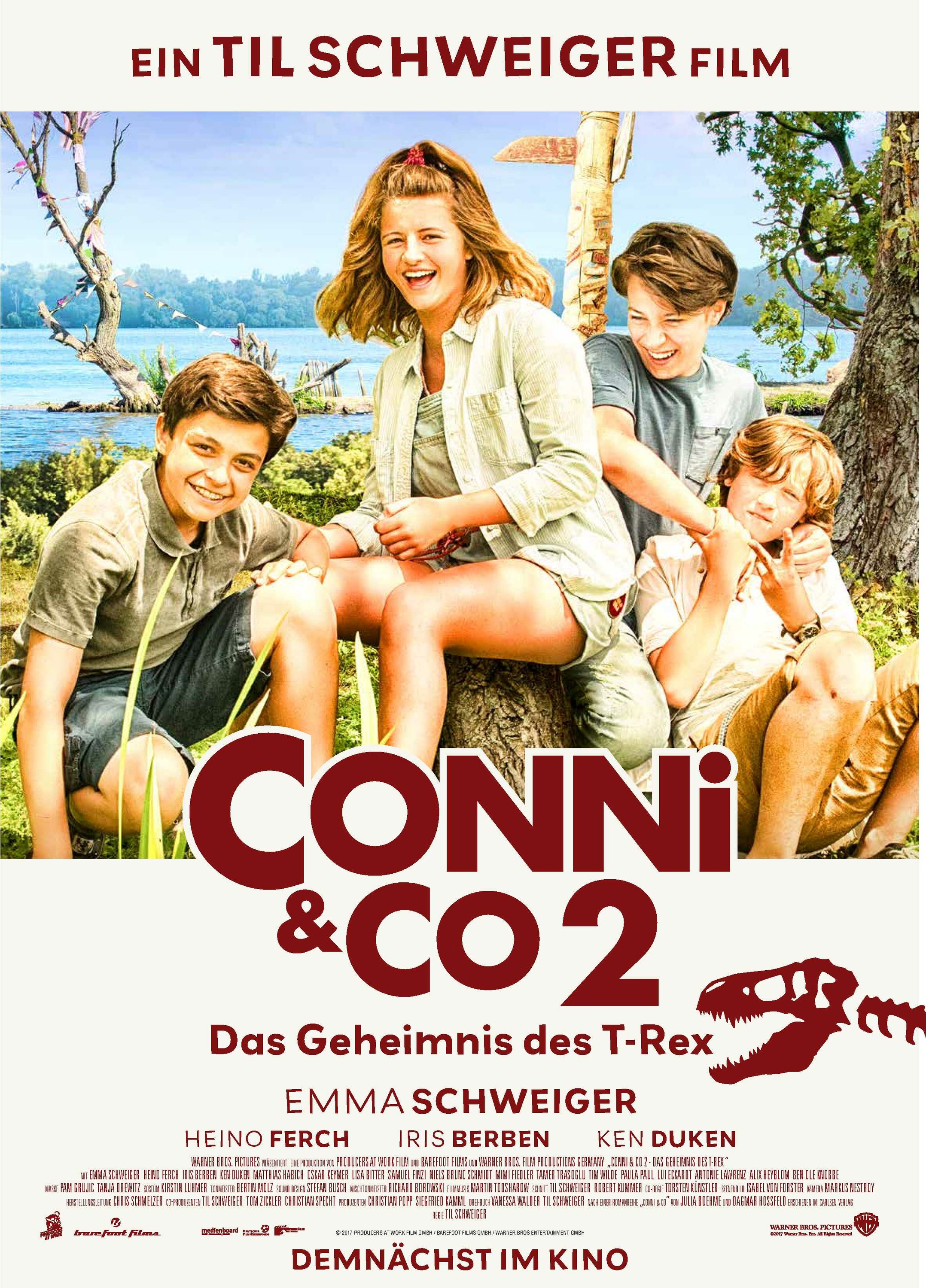 Mega Sized Movie Poster Image for Conni und Co 2 - Das Geheimnis des T-Rex 