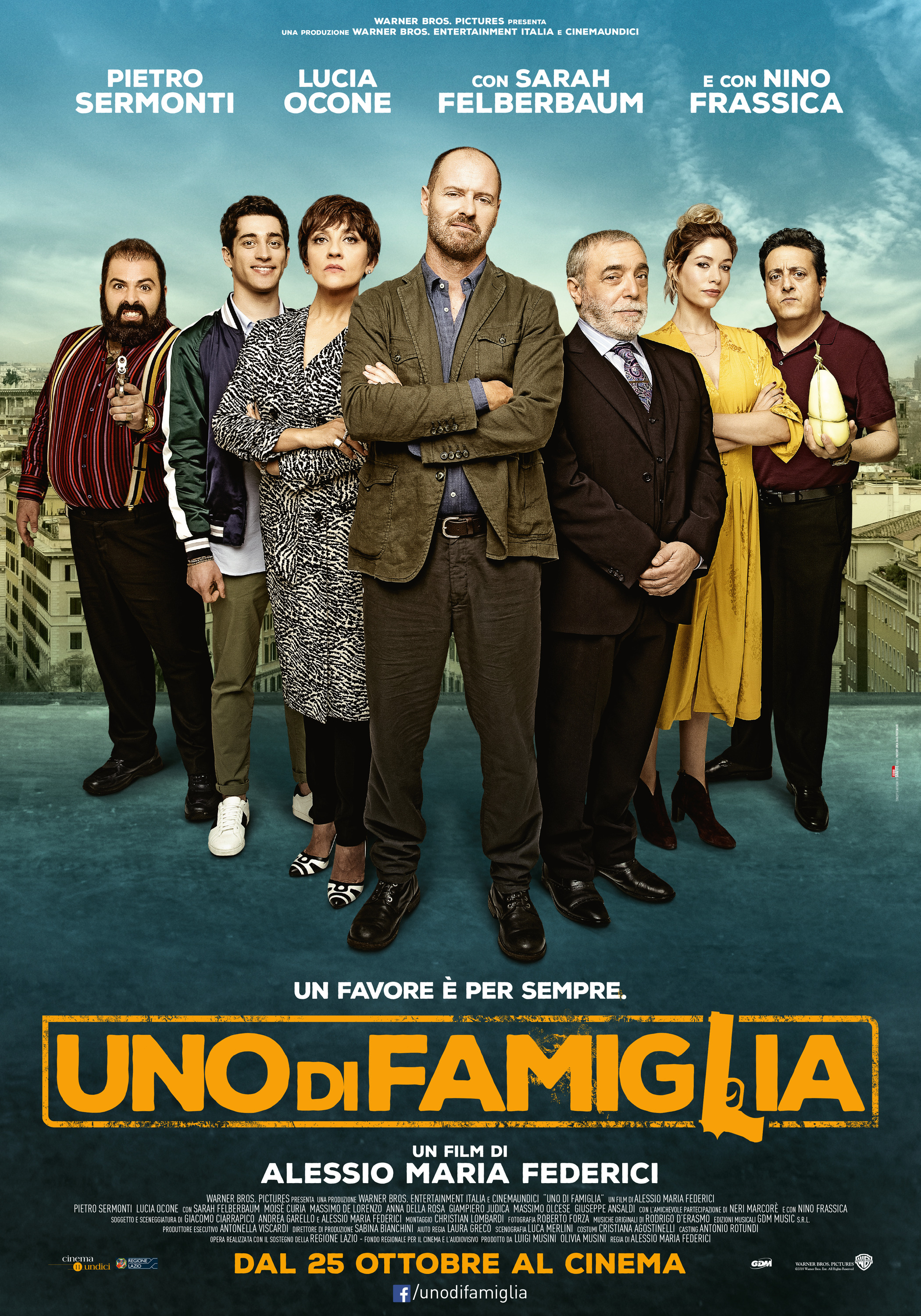 Uno di famiglia (#1 of 8): Mega Sized Movie Poster Image - IMP Awards