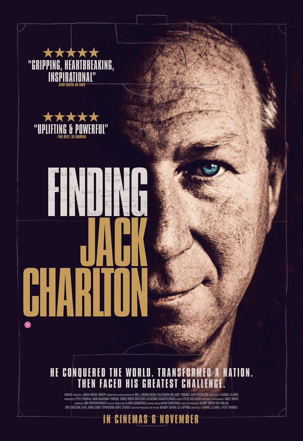 Extra Large Movie Poster Image for Finding Jack Charlton 