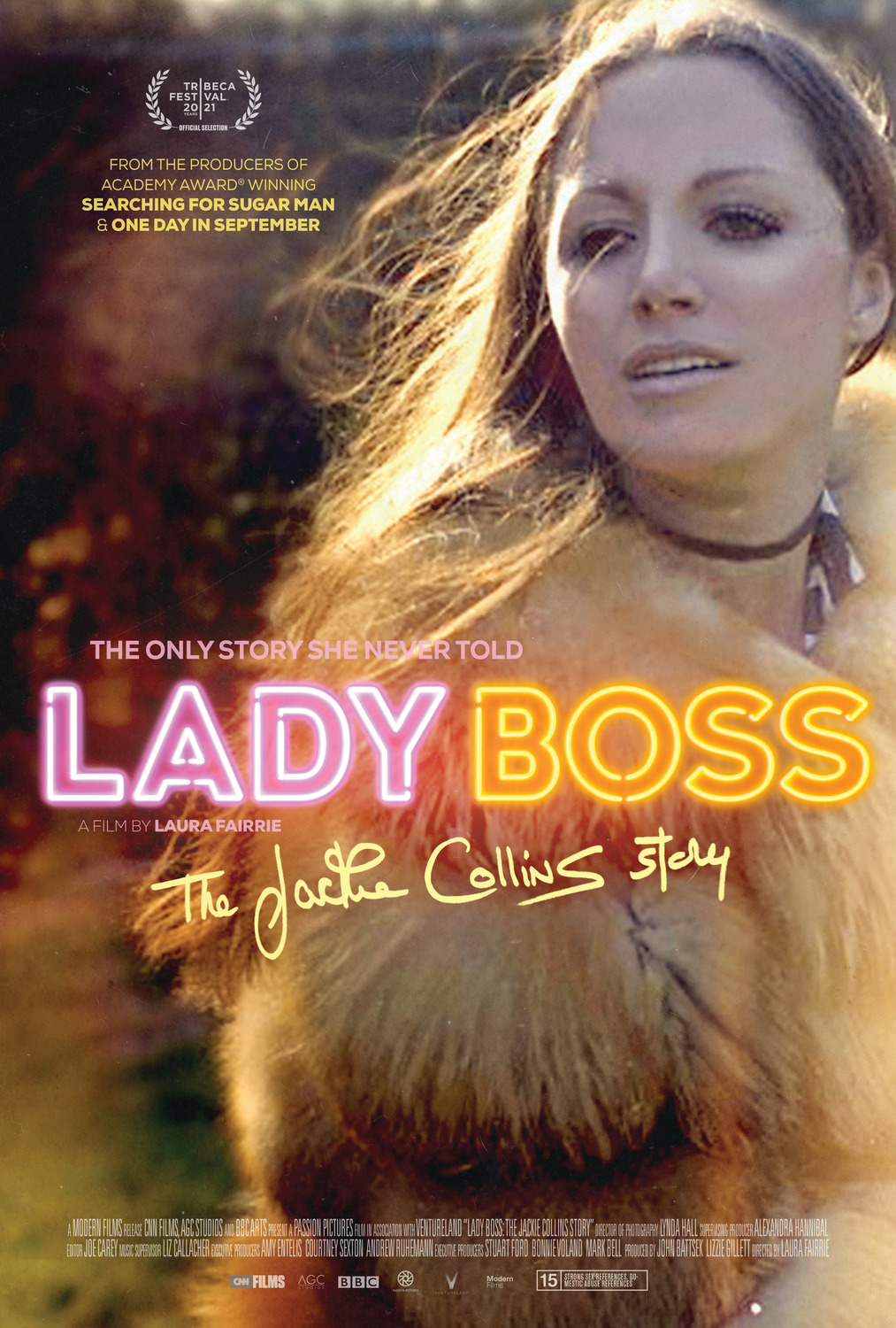 Extra Large Movie Poster Image for Lady Boss: The Jackie Collins Story 